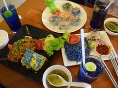 -蝶豆花蓝面条