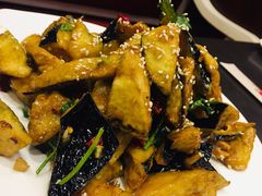 风味茄子-老牌坊•鲁菜名店•地道济南菜(大观园商埠店)
