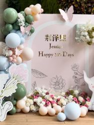 -九州派对生日布置宝宝宴·气球装饰.活动策划·求婚·百天宴满月宴周岁宴订婚宴寿宴婚房