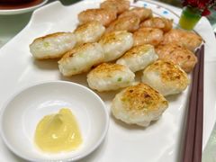 墨鱼饼拼虾饼-香云轩·顺德菜(香云纱园林酒店店)