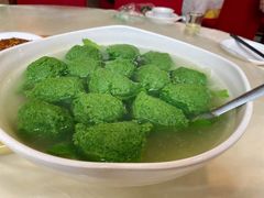 翡翠圆子汤-柏合黄记豆腐皮饭店