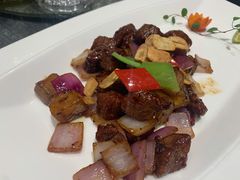 黑椒牛仔粒-御花园·粤菜·海鲜火锅(中山公园店)