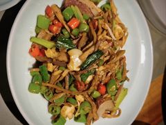 烟笋炒腊肉-向川南·水煮鱼·川菜(和平里店)