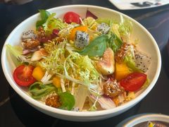 橄榄油琥珀桃仁鲜蔬-旺顺阁·北京菜·烤鸭(大望路店)