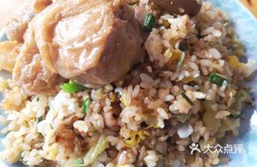 Pickled Vegetable and Pork Intestine Fried Rice