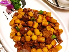 黑椒年糕牛仔粒-江南大院松鼠桂鱼(奉贤宝龙店)