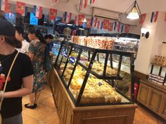 面包甜点陈列柜-丁香西饼屋(桂林路店)