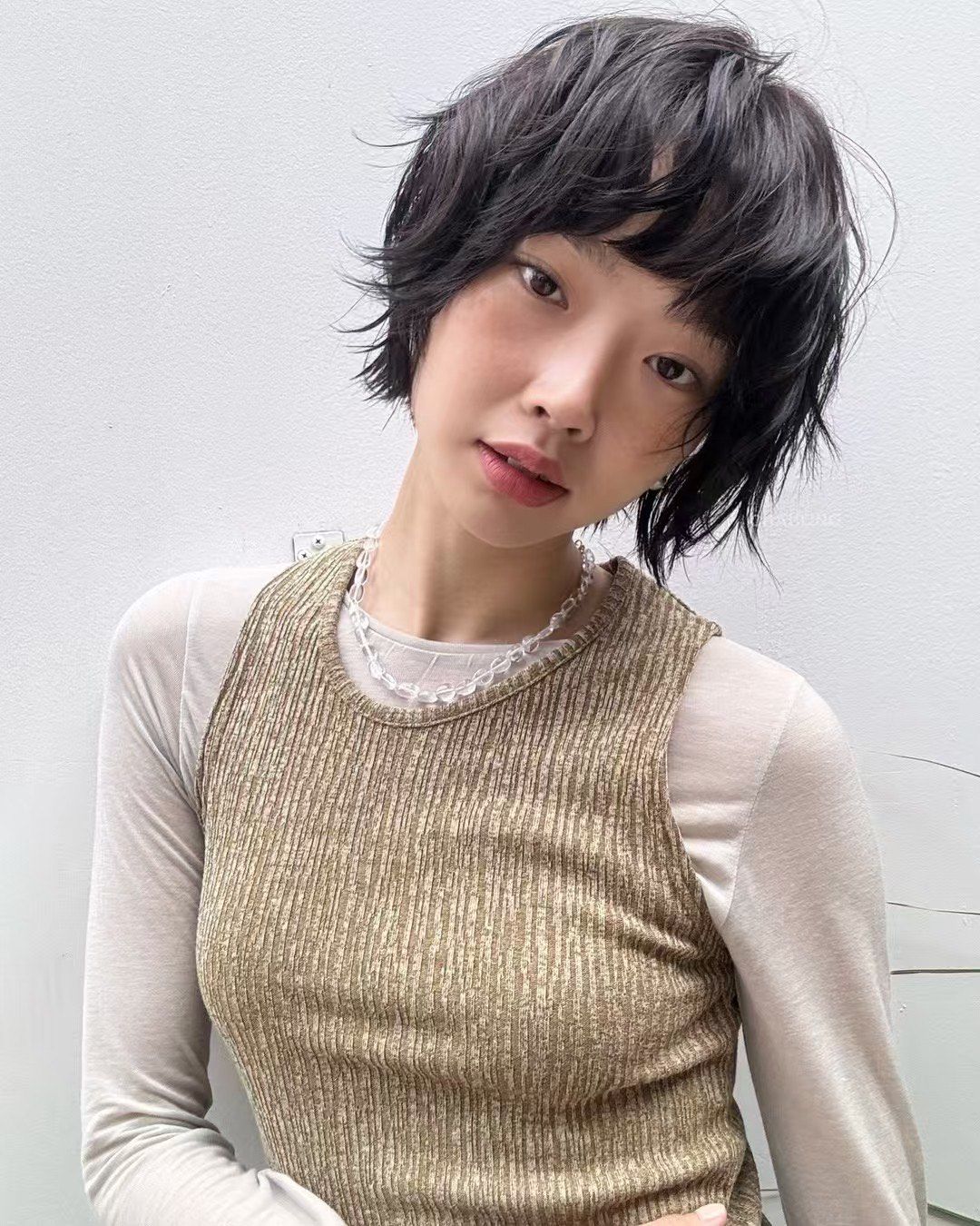 idhair韩式剪发短发女士