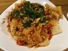 菠菜面-百年吾吾子手抓肉羊羔肉(山西巷店)