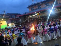 -摩梭传统篝火晚会
