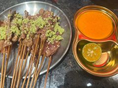湿辣牛肉-何妹湿辣牛肉·粤式烧烤砂煲(桂雅路店)