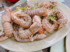 椒盐濑尿虾-贞姨美食·老字号海鲜大排档