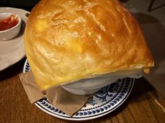 酥烤脆皮玉米浓汤-夏朵餐厅(丁香店)