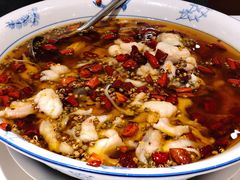 江鱼做水煮鱼-渝信川菜(工体店)