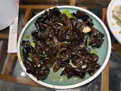 葱蒜烧木耳-良师门滨海人家·海鲜·家常菜(滨海城店)