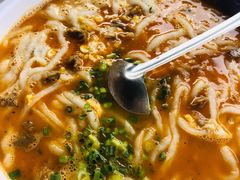 老寒菜鸡蛋鱼面-笑红饭庄