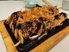 铁板烧汁茄夹-北李妈妈菜·海肠捞饭(高新万达店)