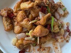椒盐豆腐鱼-日出青木·杭帮菜名店