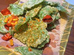 香酥桑叶-食光慢宴·安吉土菜馆