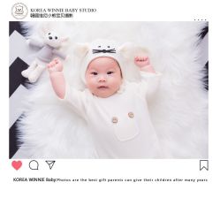-韩国维尼小熊儿童摄影(萧山店)