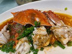 葱油梭子蟹-金海湾海鲜排档(朱家尖店)