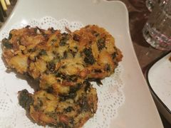 虾仁野菜饼-三人行骨头王火锅(长寿店)
