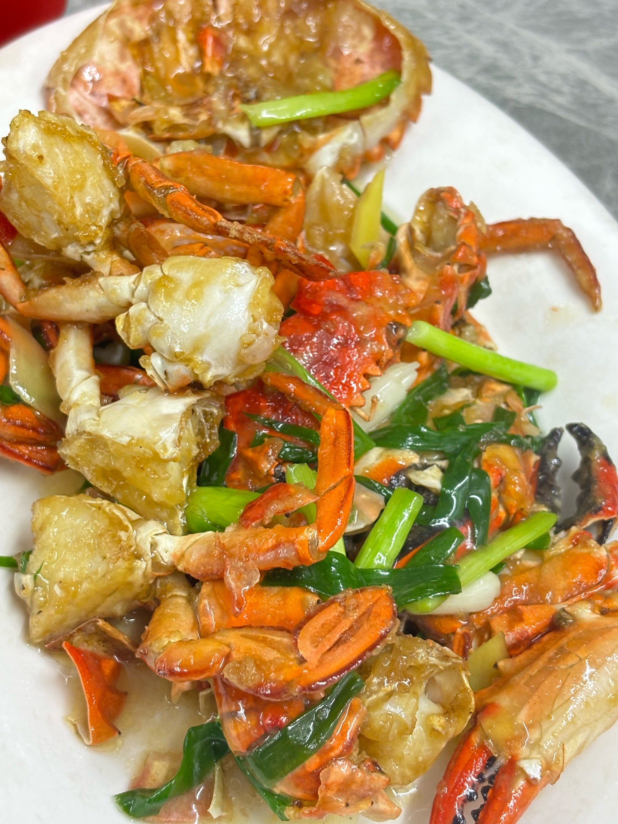 谁懂啊!这家的炒螃蟹真的太那啥了啊