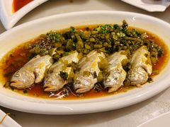 雪菜蒸小梅鱼-华盛丰温州大排档(东三环南路店)