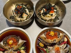 -草家酱蟹炭火烤肉店(珲春南路一店)