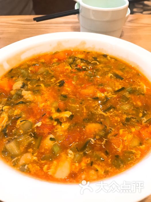 京城特号饺子餐厅(来福士店)疙瘩汤图片 - 第9张