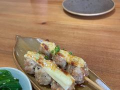 自己捏的鸡肉丸子-信日本料理(信义坊店)