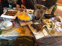 -老谷家黄泥烧鸽子·烧烤