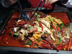 -探鱼·鲜青椒爽麻烤鱼(中天广场店)
