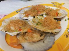 粉丝蒜茸蒸元贝-桥东喜碧海鲜街(水东街店)