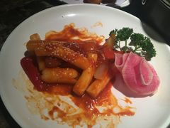 芝士炒年糕-猪啊牛呀羊啊铜盘烤肉(正大广场店)