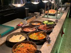 自助取餐区-上海锦江汤臣洲际大酒店壹阶层