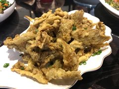酥炸美菇-夜宴江景餐厅