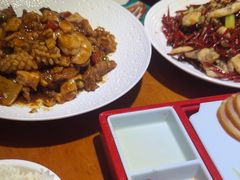 -二姐家三个拿手菜·北塘海鲜·大馅锅贴王(成林道店)