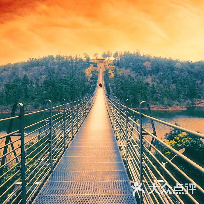 银杏湖乐园桥图片