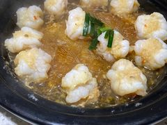 整锅蒜蓉粉丝蒸虾-船歌·鱼水饺青岛菜(金狮广场店)