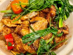 啫啫三文鱼头煲-避风塘·金牌店·夜宵(金玉兰店)