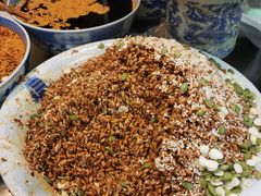 -清真马乐贝腊牛肉蛋黄菜夹馍(马蓉洒金桥店)