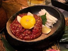 日式生拌牛肉-黑牛の店·和牛烧肉(合生汇店)