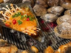 -围炉肉舍•炭烤活鳗•丹东海鲜烤肉(步行街店)