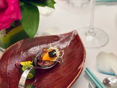 黑松露海胆鹅肝煎-火璽·園