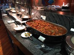 自助取餐区-汇泉王朝大饭店-旋转餐厅(南海路店)