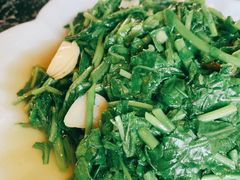 蒜泥芝麻菜-海韵人家.海景花园经典云南菜(双廊店)