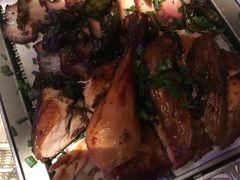 绿茶葱香烤鸡烤肉合拼-绿茶餐厅(松江万达店)