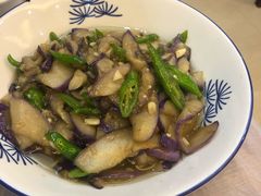 长豆角炒茄子-栖凤渡烧鸡公