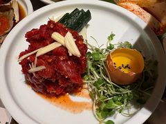 -草家酱蟹炭火烤肉店(珲春南路一店)